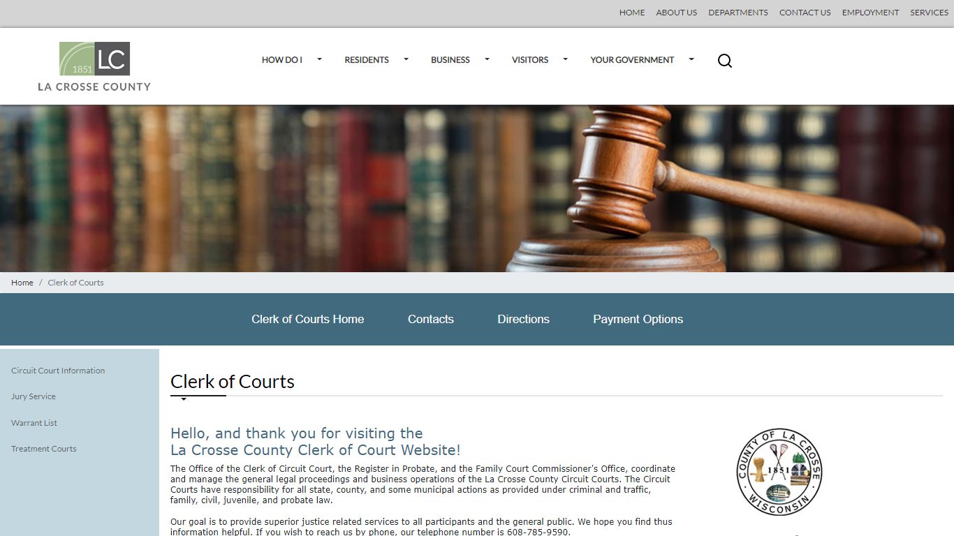 Clerk of Courts - LaCrosseCounty